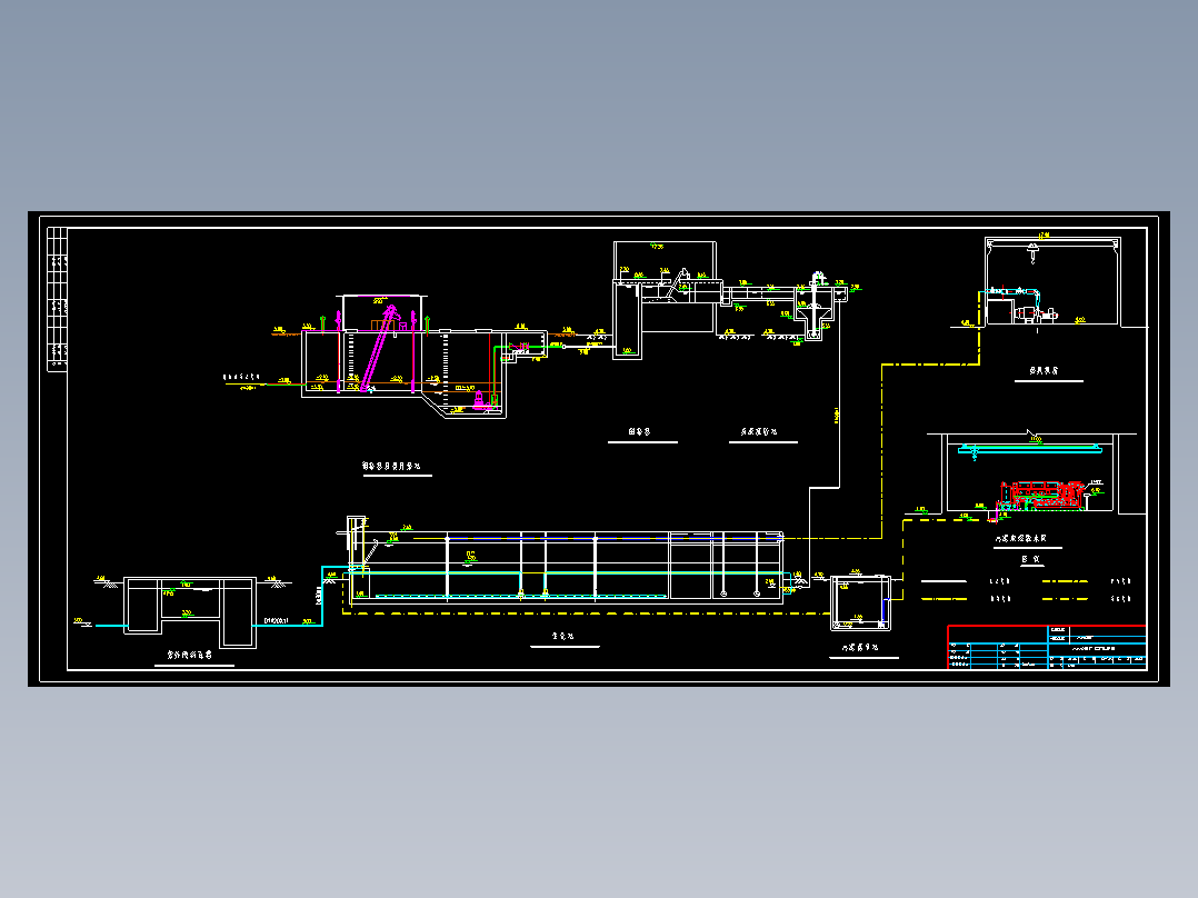 污水处理厂套图