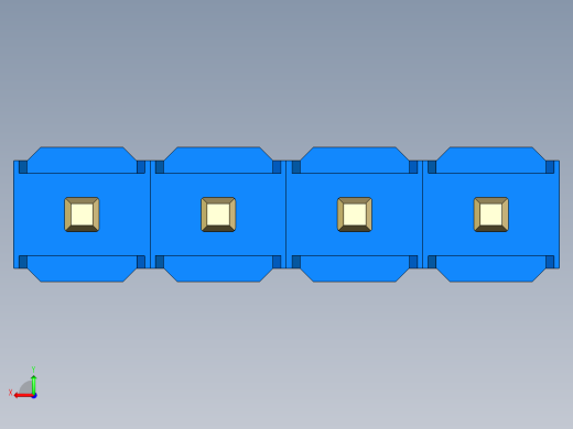 彩色公头100mil（2.54mm）系列-DS1021_blue_1x04p_100mil_Type43_rev1.0后视缩略图
