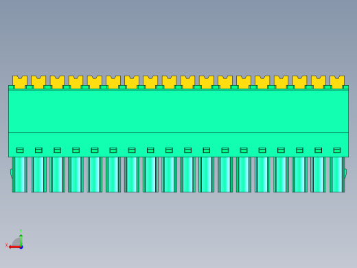 DEGSON 15EDG 系列 3.5mm 插拔式接线端子 FullPack-15EDGKN-3.5-18P-14-00AH后视缩略图