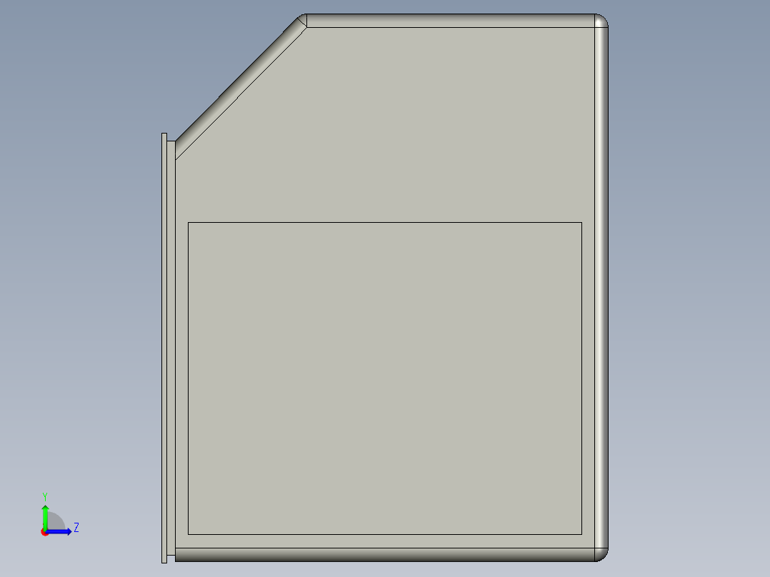 集装箱1534x1562x1626左视图