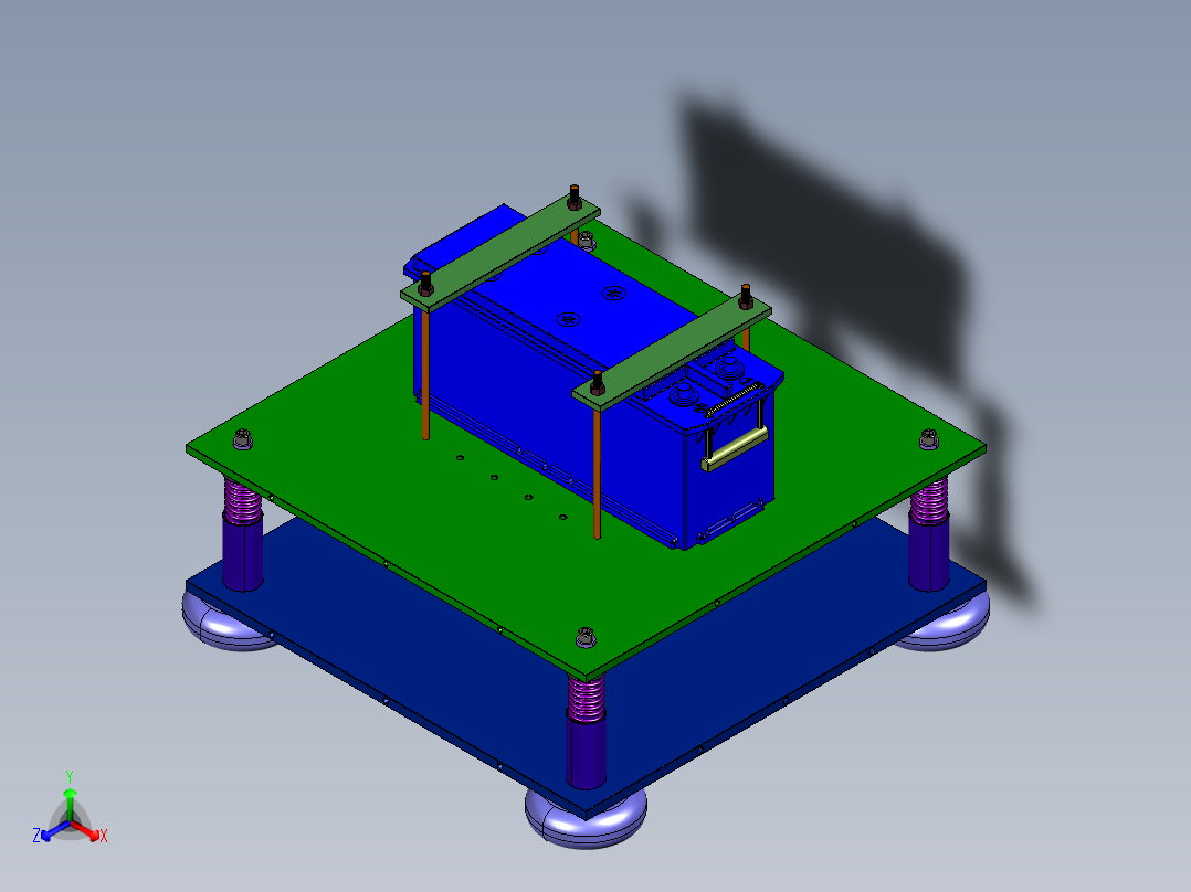 垂直电动电池用的振动台