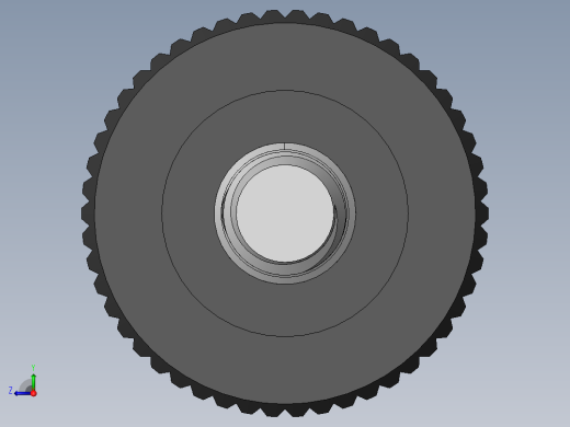 滚花旋钮-Knurled Knob 10-32x0.625x.750.SLDPRT右视缩略图