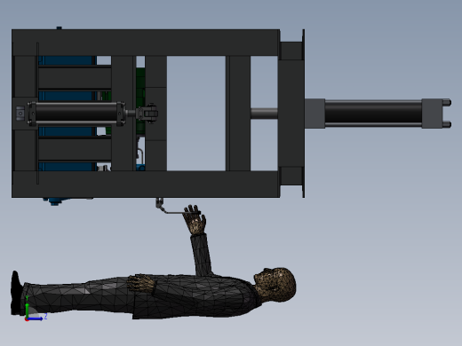 100T热压机左视缩略图