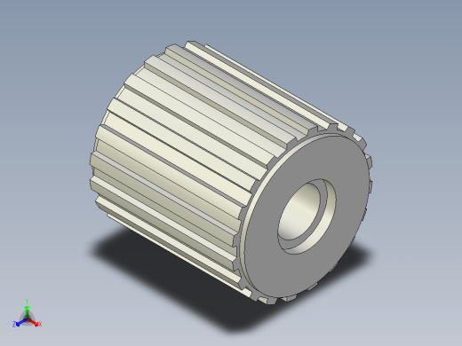 時規皮帶惰輪TIP(A)-3D多系列多零件图纸模型