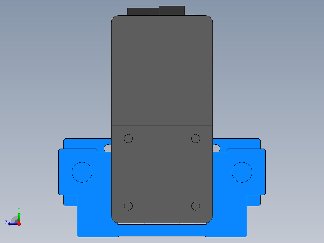 电动缸MTC32-P-200W-R右视图