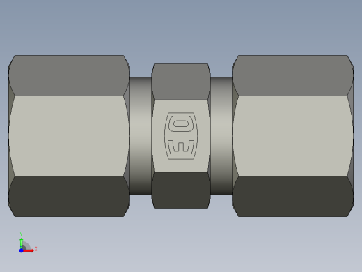 卡套式工业通用硬管接头EO Union G08ZS71前视缩略图