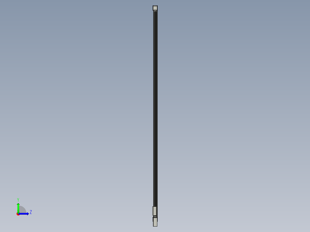 欧规系列-GB8-L96-S4000-BL-P40-MS3左视图