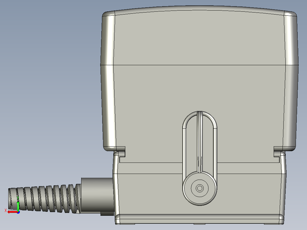 上银线性制动器STEP_LAK2B-2后视图