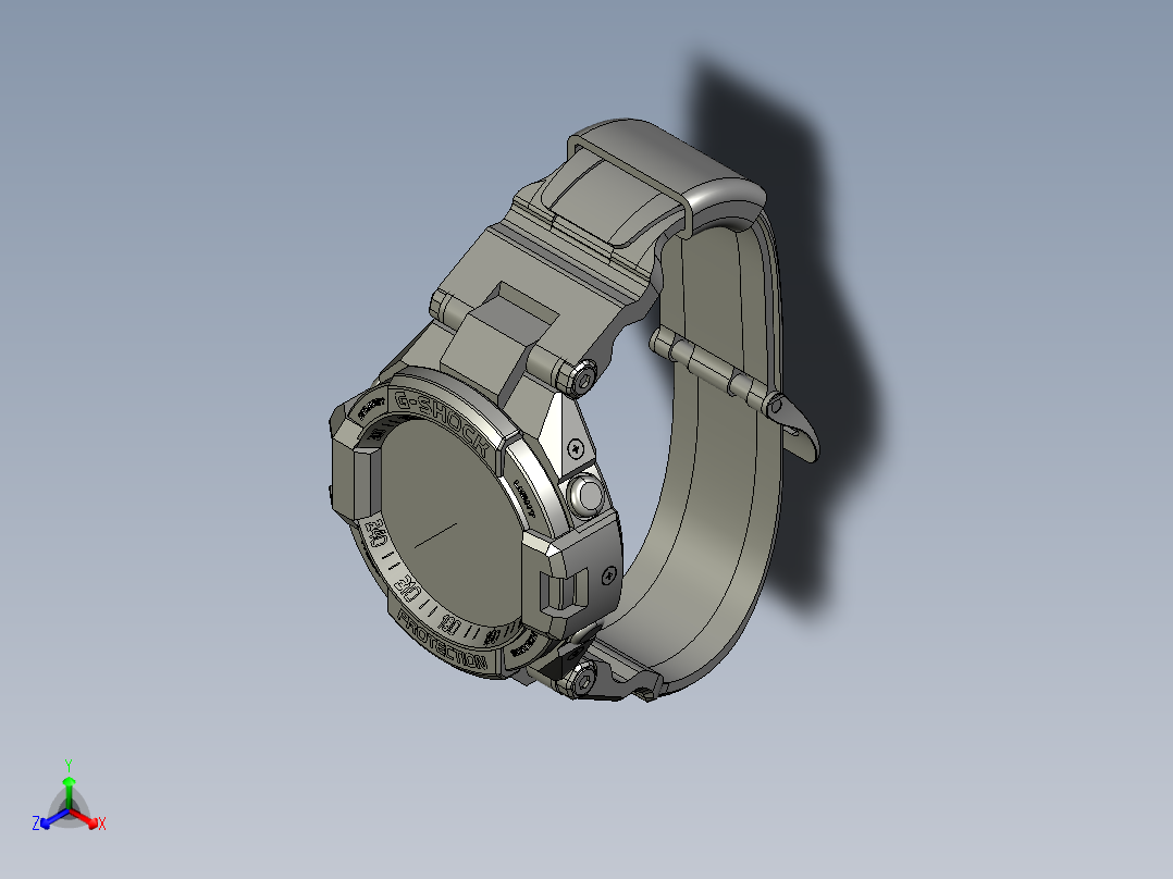 手表2正等轴测图
