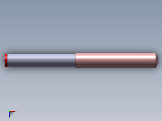 笔 三维图纸和CAD图纸俯视缩略图