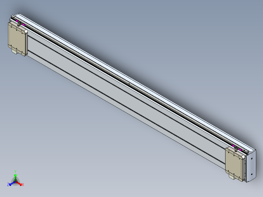 威洛博LC系列3d模型模组2LC22H1Y-S1800正等轴测图