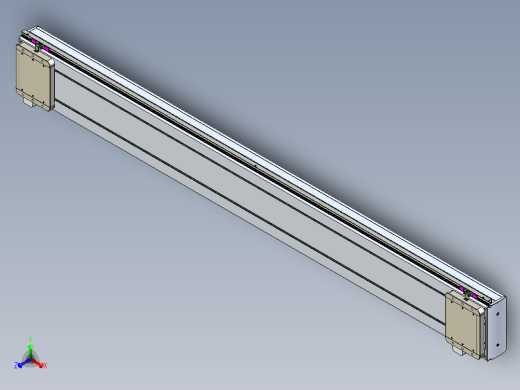 威洛博LC系列3d模型模组2LC22H1Y-S1800正等轴测缩略图