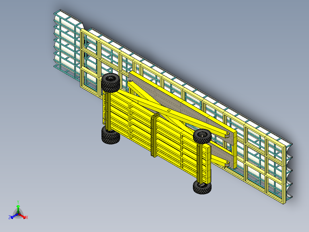 konsep剪式提升装载机