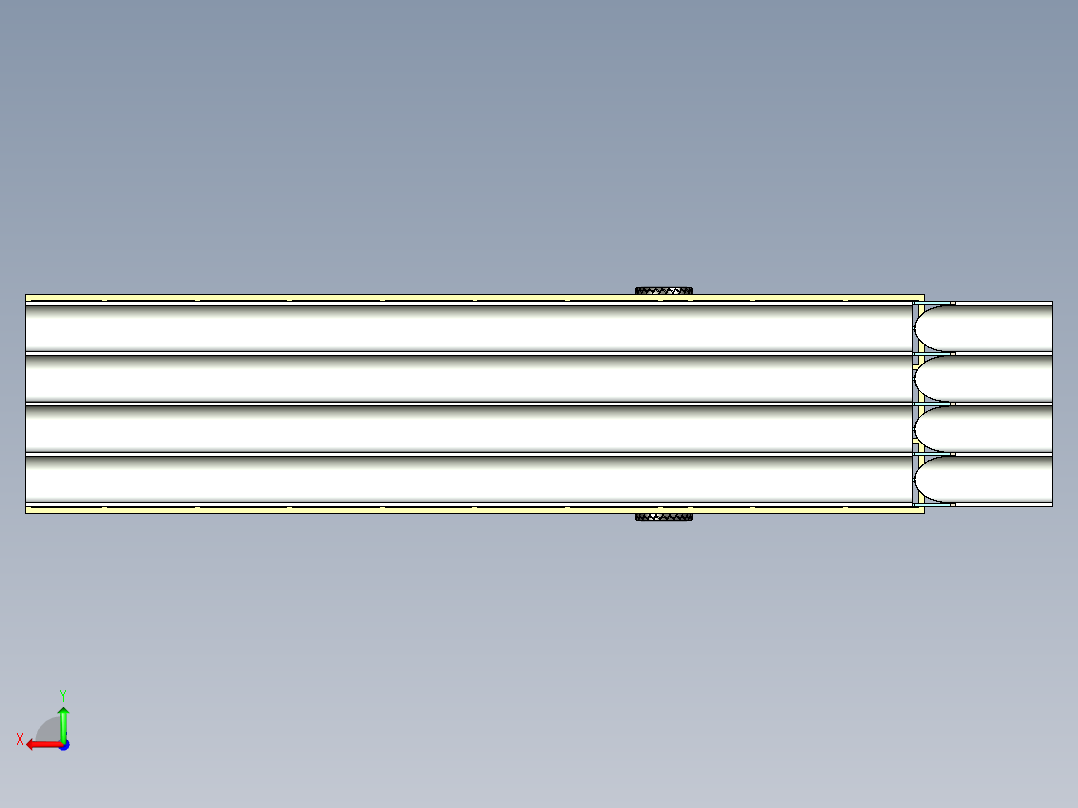 konsep剪式提升装载机后视图
