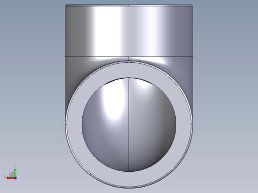1GLFV 90°肘与溶剂焊接插座和BSP螺纹母端R后视缩略图