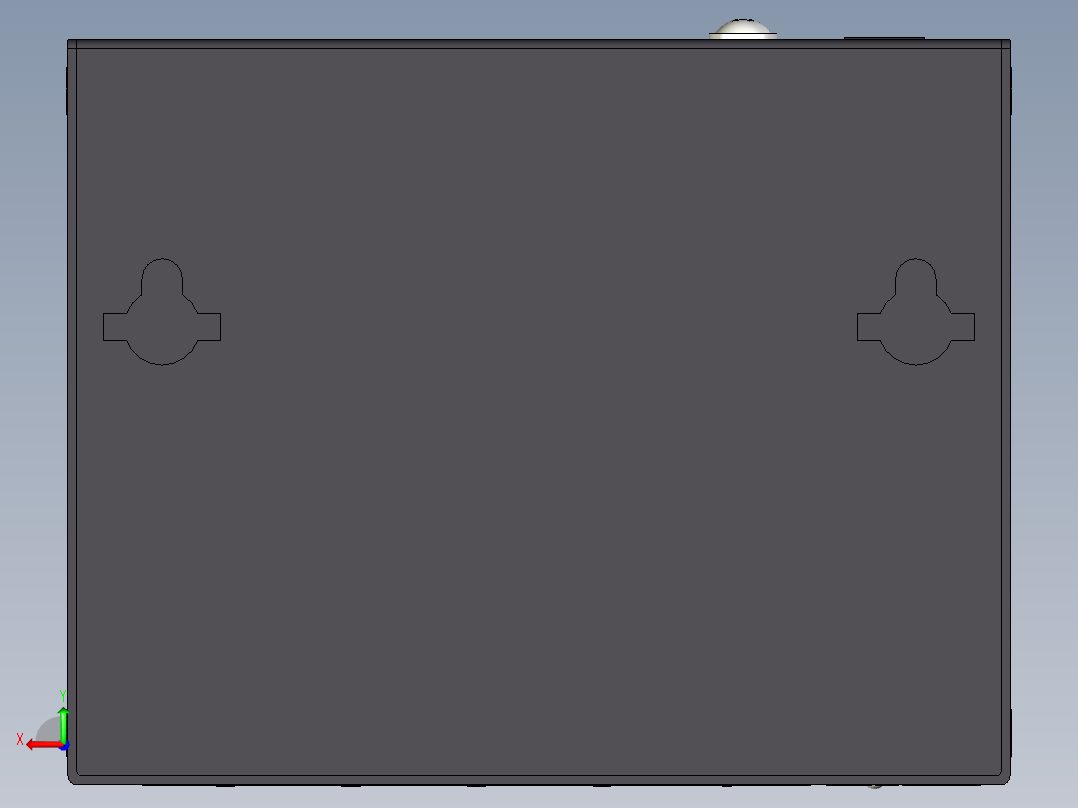 5端口千兆PoE交换机后视图