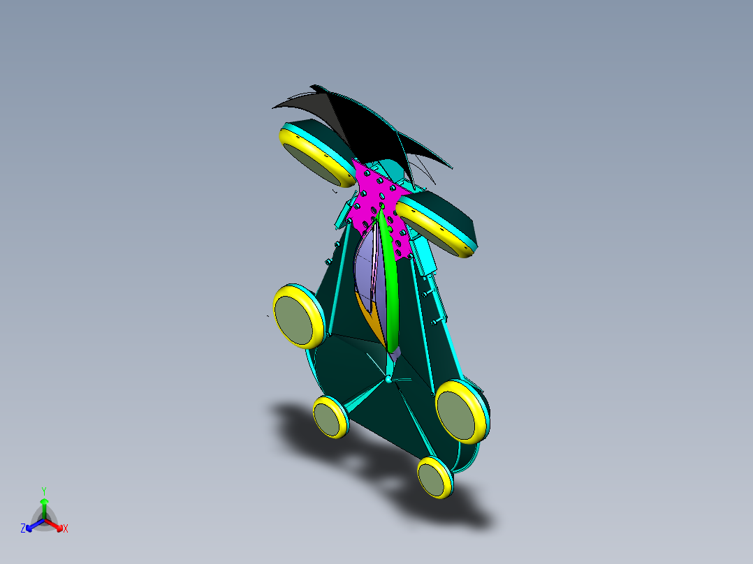 多旋翼载人飞行器