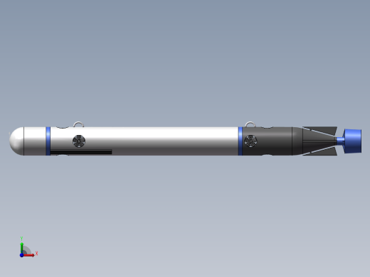 水下航行器前视缩略图