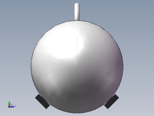 水下航行器左视缩略图