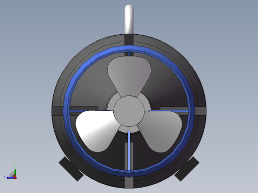 水下航行器右视缩略图