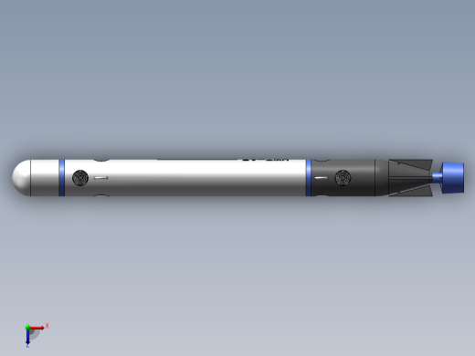 水下航行器俯视缩略图