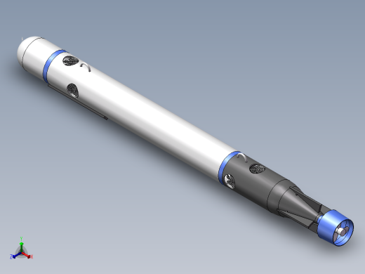 水下航行器正等轴测缩略图