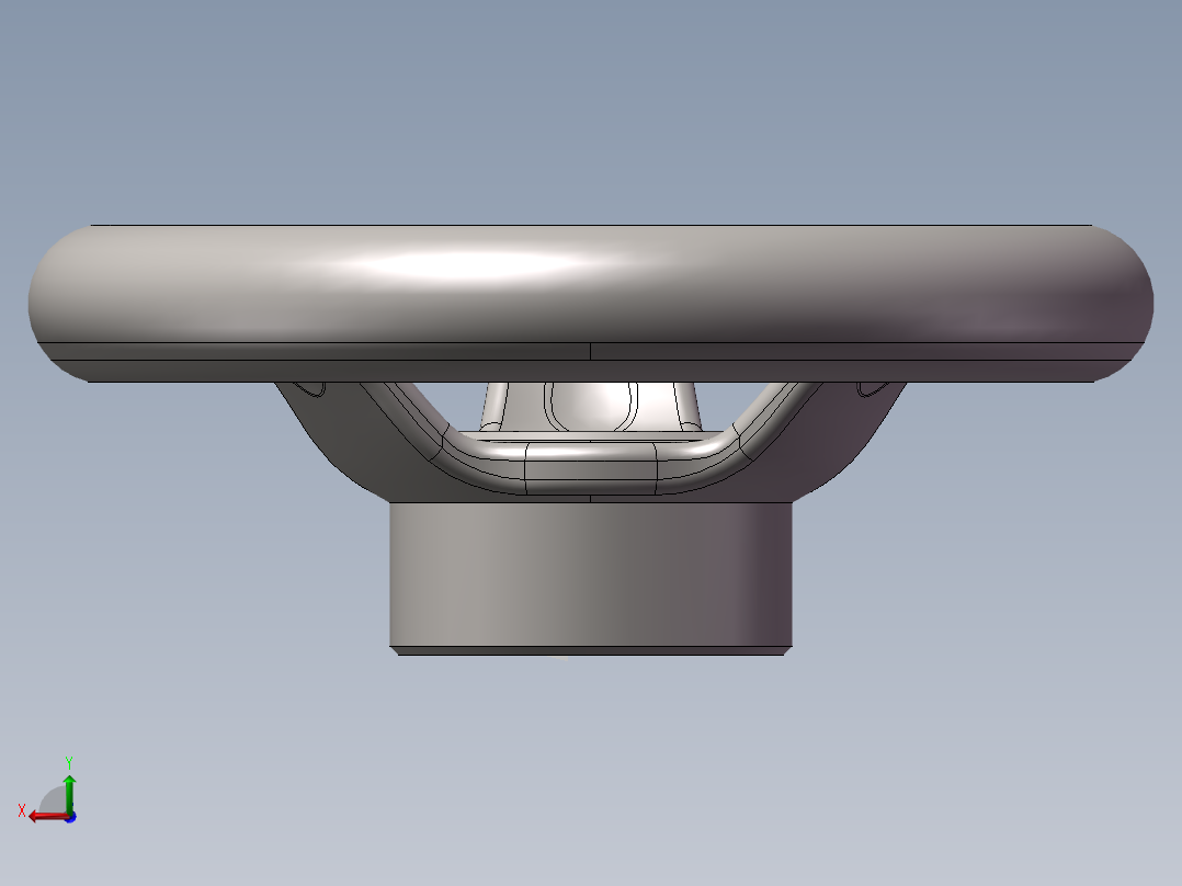 HB-5寸手轮后视图