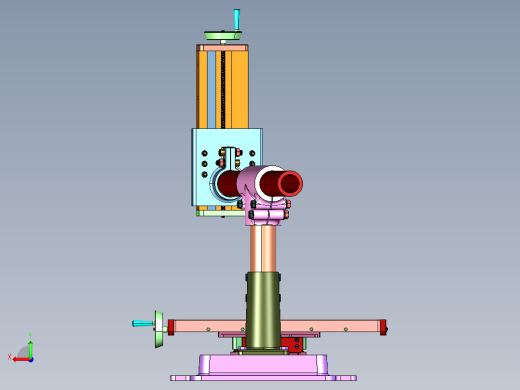 手摇平台测绘测量仪后视缩略图