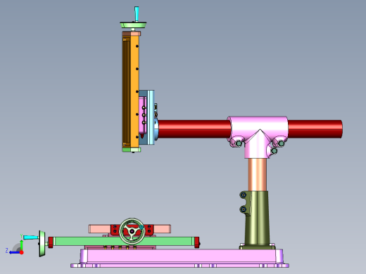 手摇平台测绘测量仪右视缩略图
