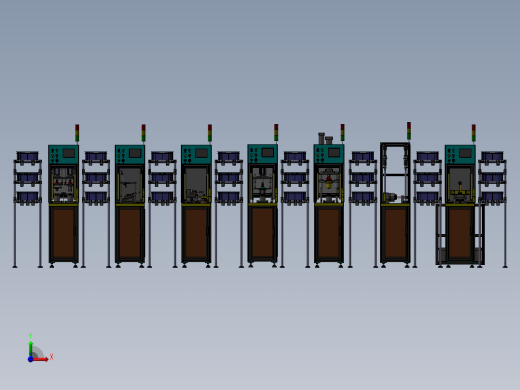 发电机装配线前视缩略图