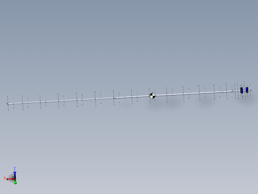 18元交叉极化八木天线