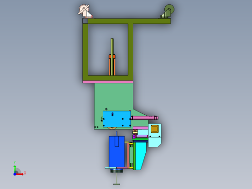 直线型白板聚氨酯打胶机前视缩略图