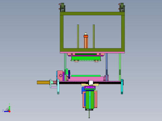直线型白板聚氨酯打胶机右视缩略图