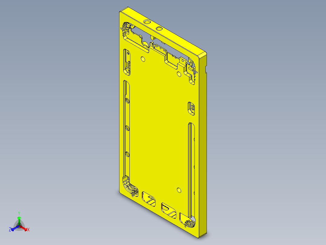 s1-cnc3笔记本CNC工装夹具三维模型-3D-20150213-A3主视图