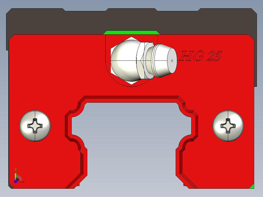 印刷电路板贴片组装生产工作站ug10前视图
