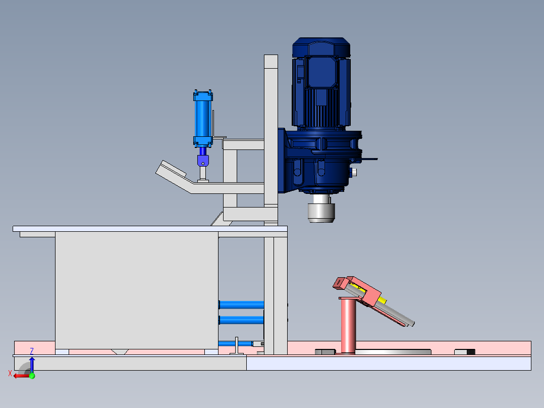 钢筋自动卷捆成型设备sw17可编辑后视图