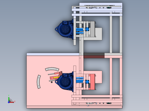 钢筋自动卷捆成型设备sw17可编辑俯视缩略图