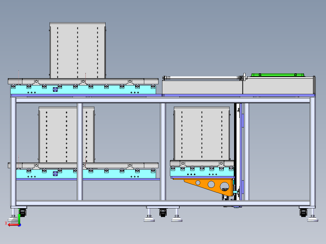 Tary盘供料设备sw21可编辑后视图