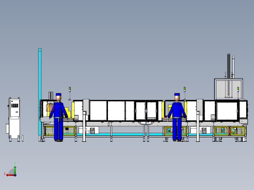倍速链传送带后视缩略图