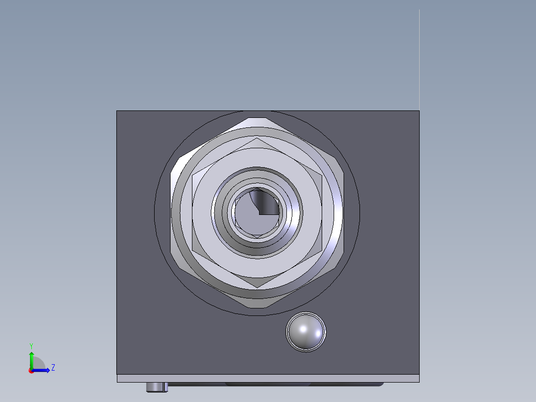 Continental Hydraulics-F03MSV_NDB液压元件左视图
