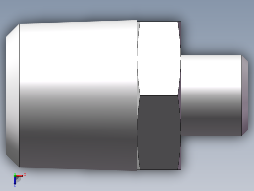 美制锥螺纹、1CN-12-08俯视缩略图