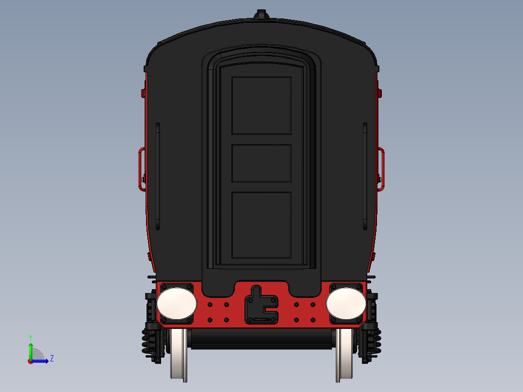 火车、动车、高铁(15)左视图