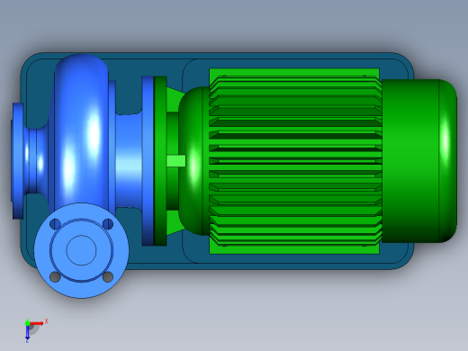 离心泵(卧)俯视缩略图