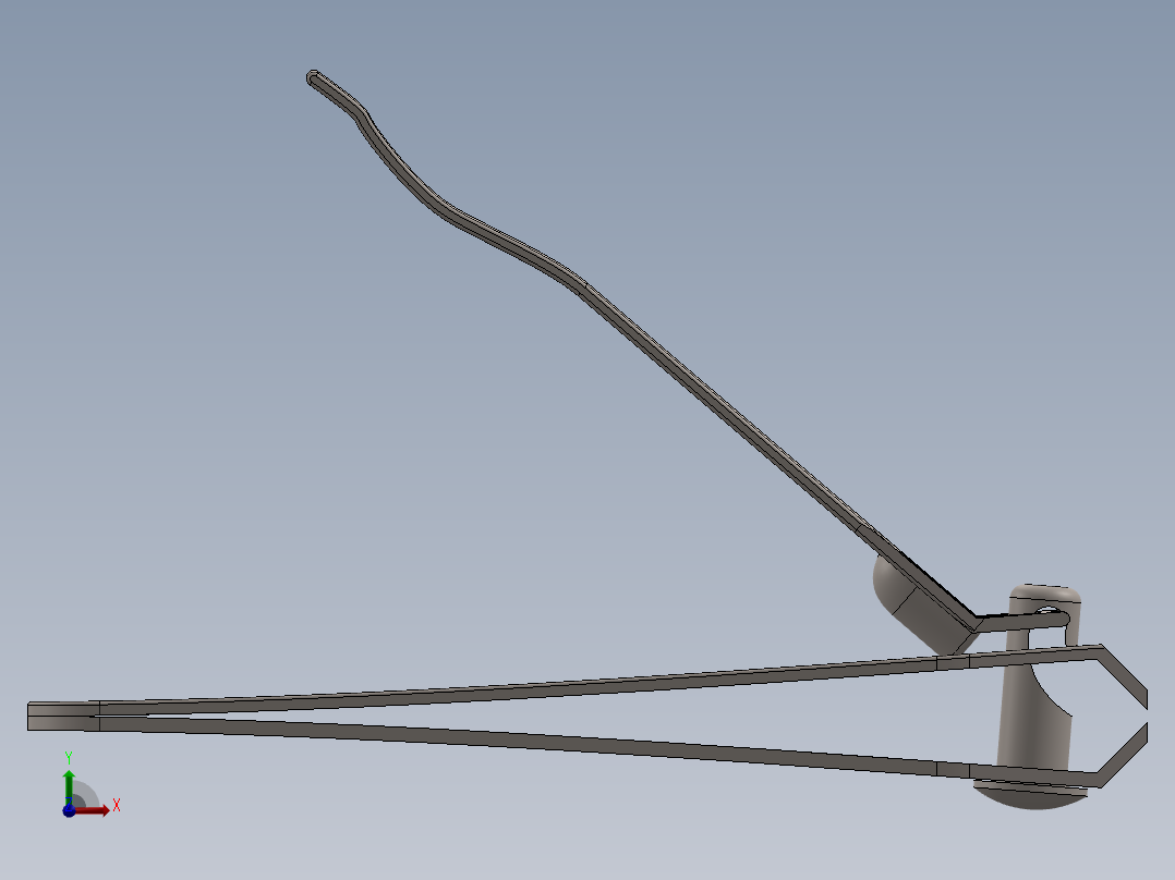 指甲刀、指甲剪前视图