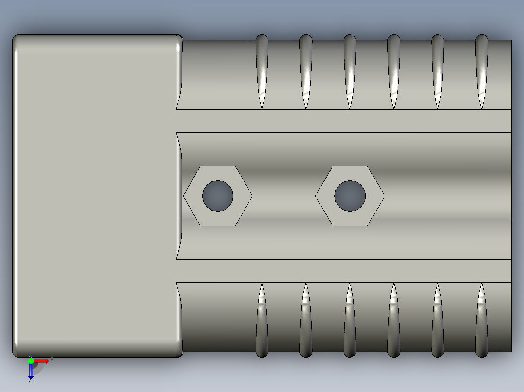 接插件(202)俯视图