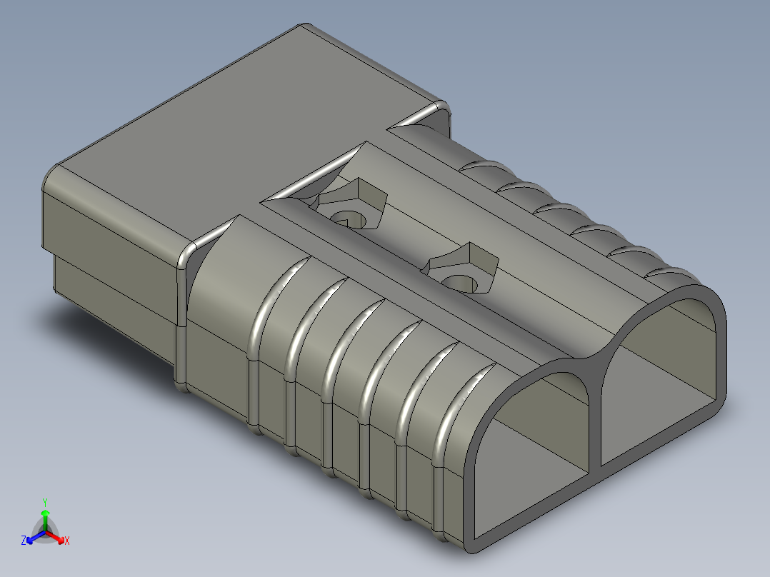 接插件(202)正等轴测图