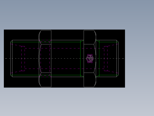 PARKER管接头EO Bulkhead union SV12LOMDCF(16)_back