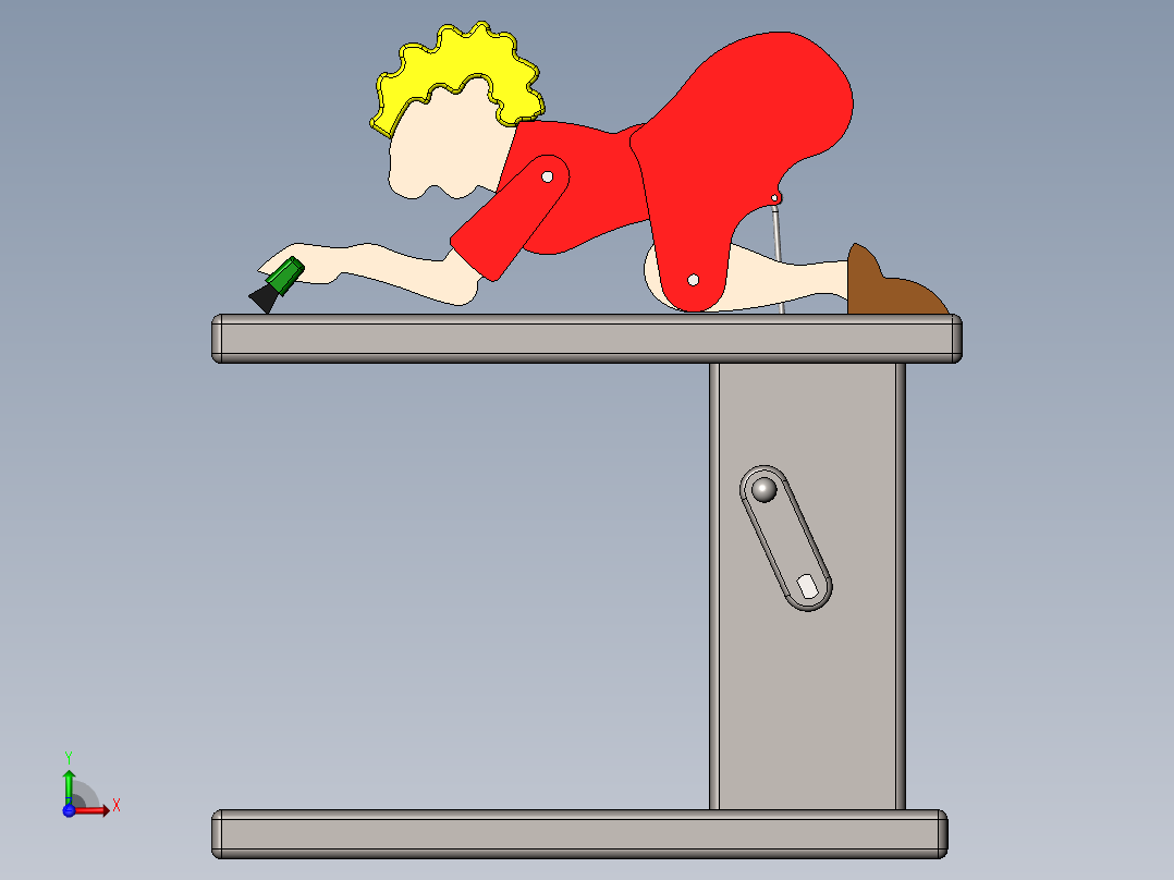 打扫卫生前视图