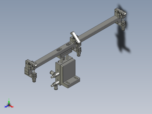 夹持膜正等轴测缩略图