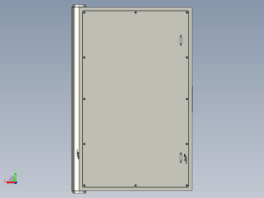 操作盒装配体后视缩略图